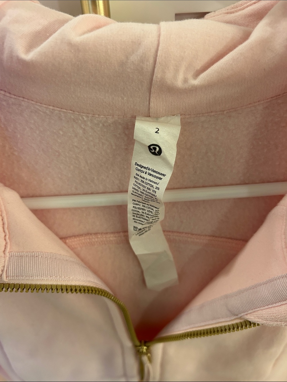 Lululemon Scuba Full-Zip Cropped Hoodie - Picture 3 of 6